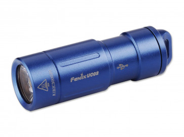 Fenix Schlüsselbund-Taschenlampe UC02 blau 130 Lumen, 48 m,  43,2 mm Länge, 8 g Gewicht